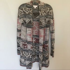 Sun and Shadow Cardigan Sweater XS